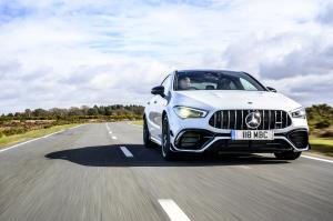 Mercedes-AMG CLA45 S 4Matic+ Aerodynamic Package 2020 года  (UK)
